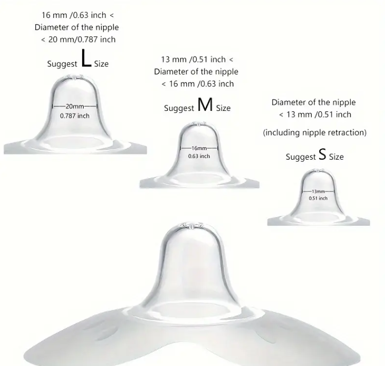 Soft Butterfly Shaped 2pcs Silicone Small; Nipple Shields with case