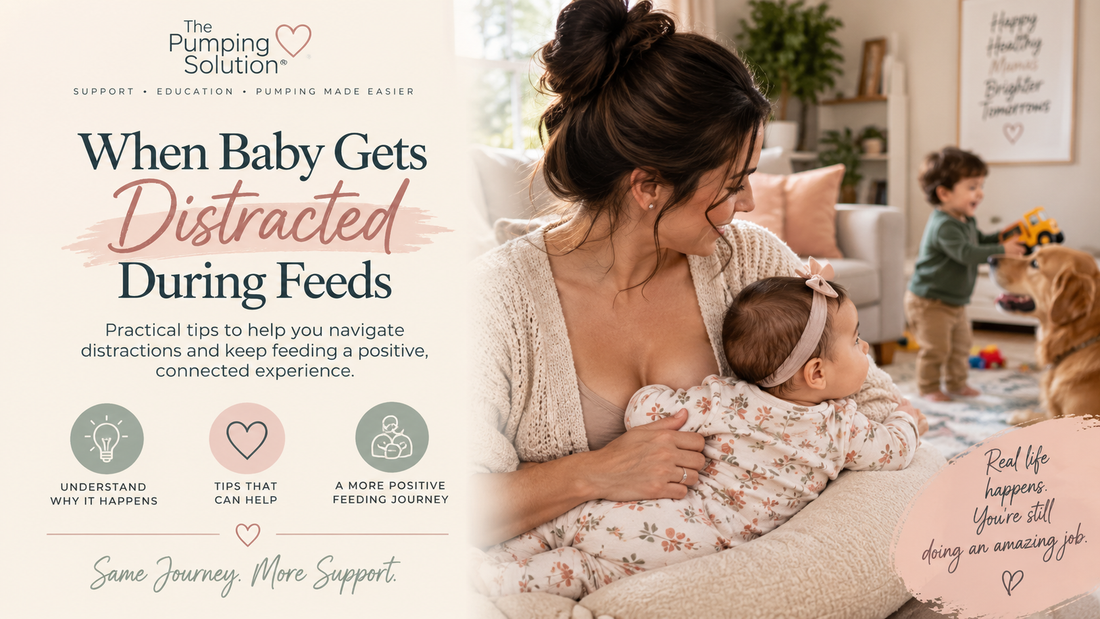When Baby Gets Distracted During Feed