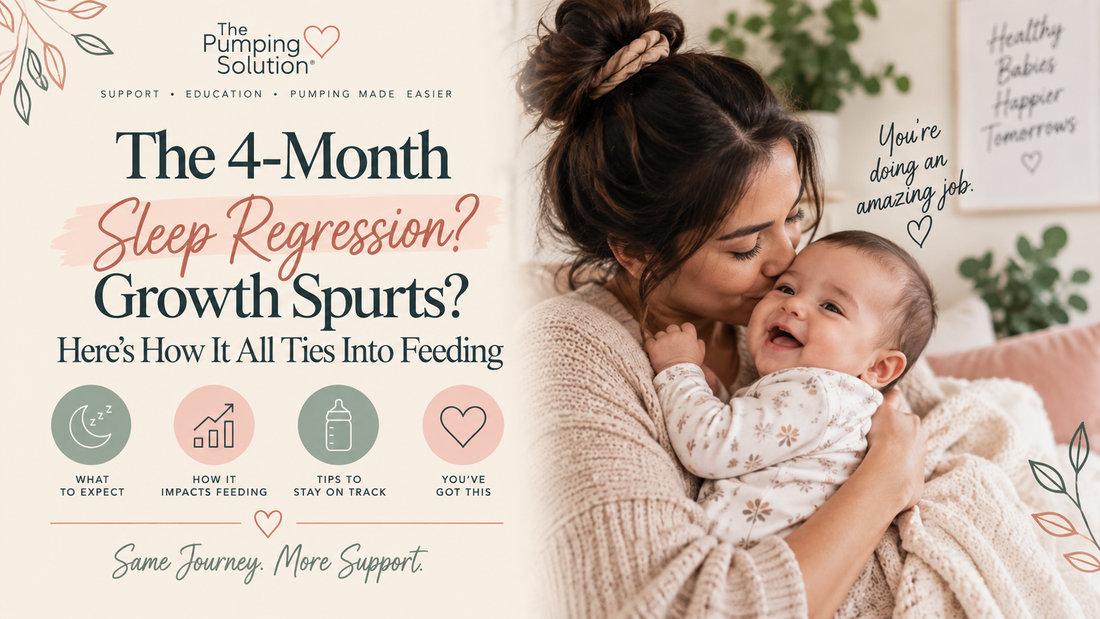 The 4-Month Sleep Regression? Growth Spurts? Here’s How It All Ties Into Feeding