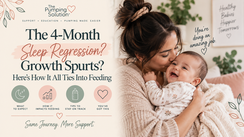 The 4-Month Sleep Regression? Growth Spurts? Here’s How It All Ties Into Feeding