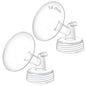 Breast Pump Flange; Wide Flange size 14 mm