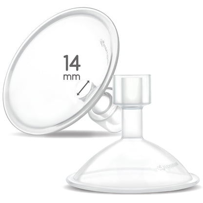 Breast Pump Flange Crater 14 mm (2 Count)