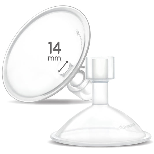 Breast Pump Flange Crater 14 mm (2 Count)