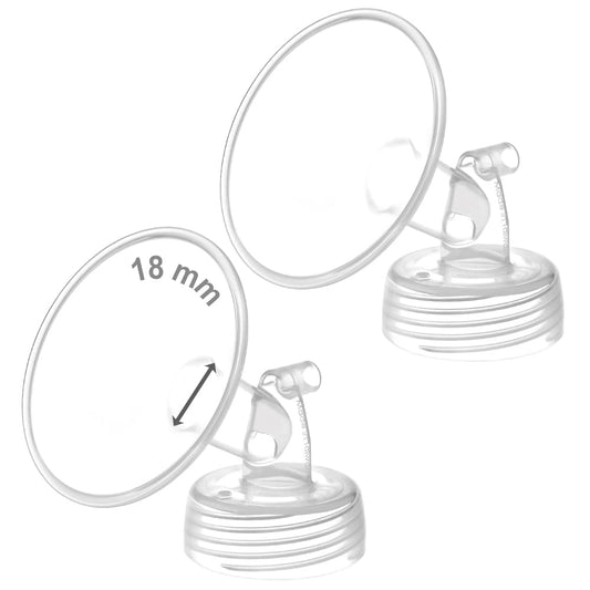 Breast Pump Flange; Wide Flange size 18 mm