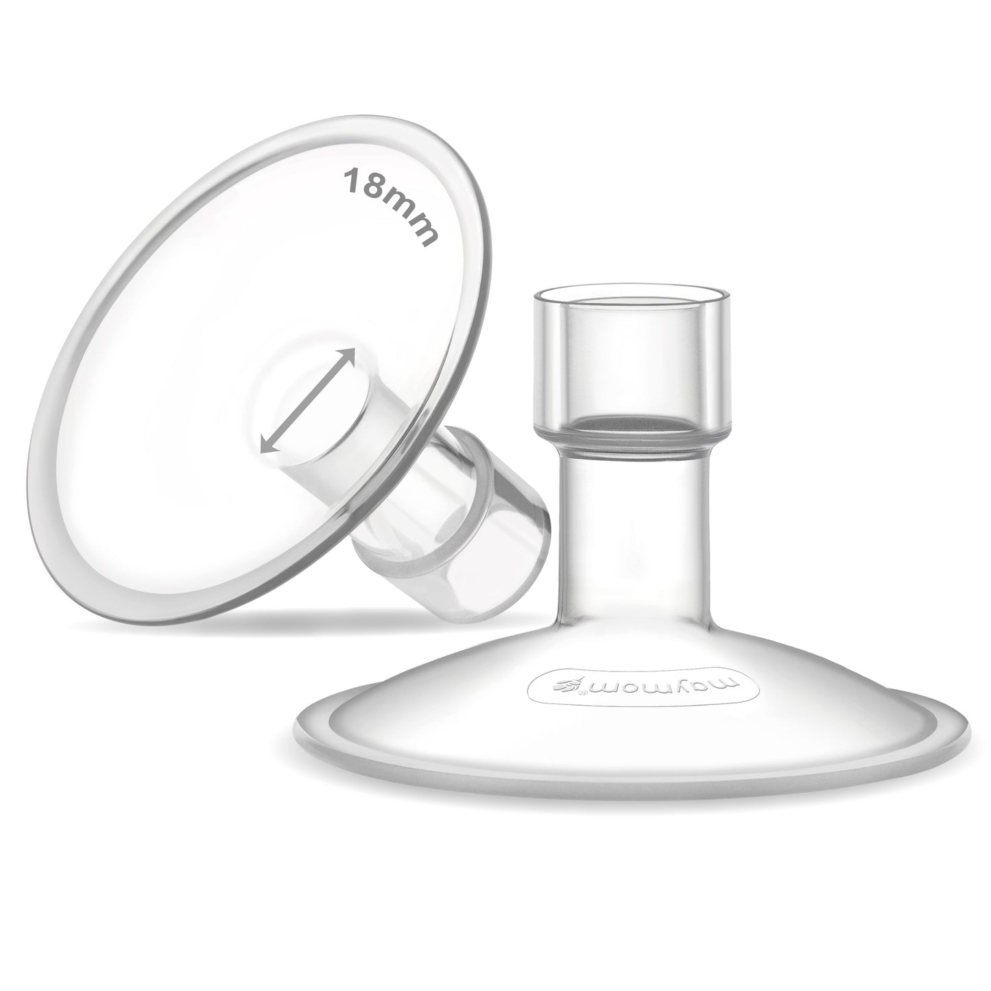 Breast Pump Flange Saucer Series 18 mm (2) Two-Piece