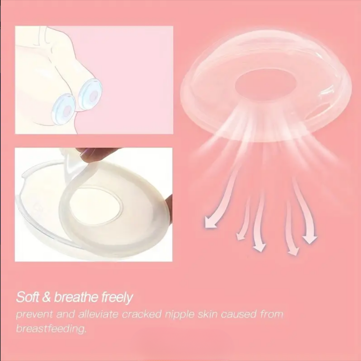 Breast Shell | Protects Nipples | Collect Milk From Leaking Breast