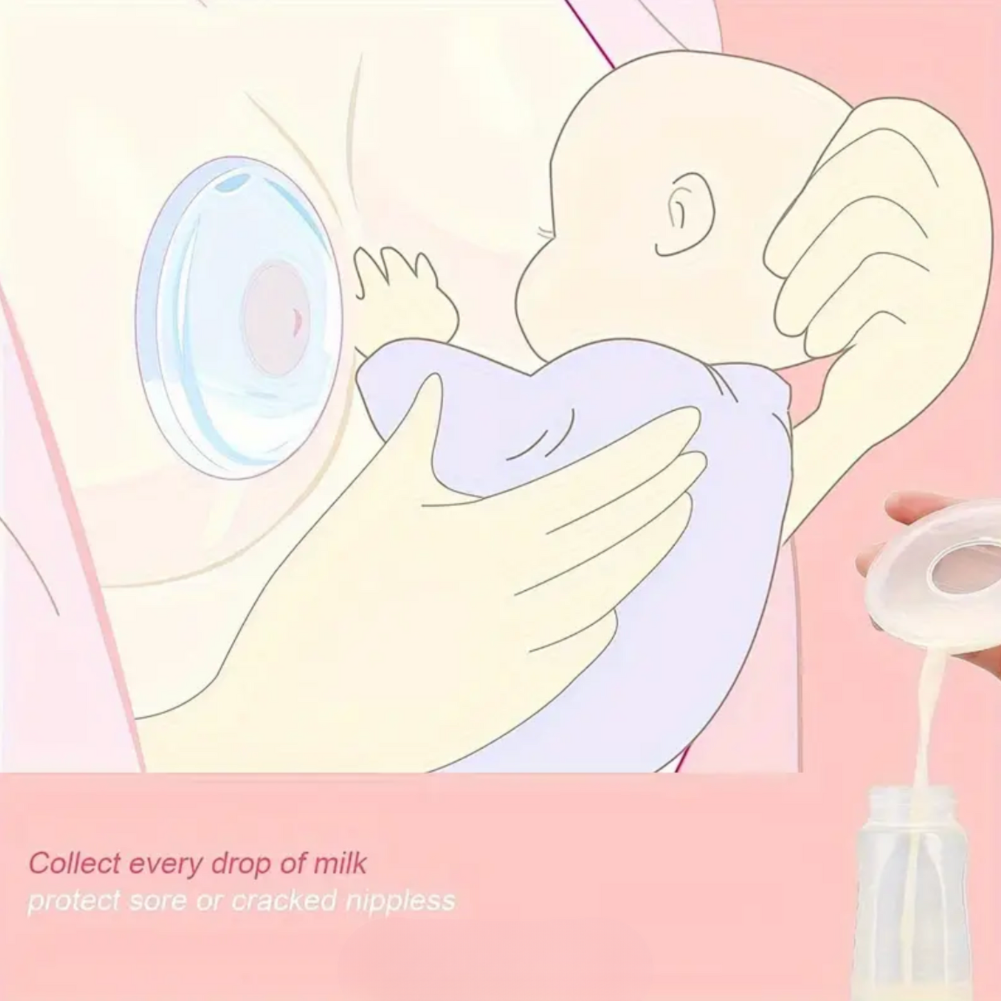 Breast Shell | Protects Nipples | Collect Milk From Leaking Breast