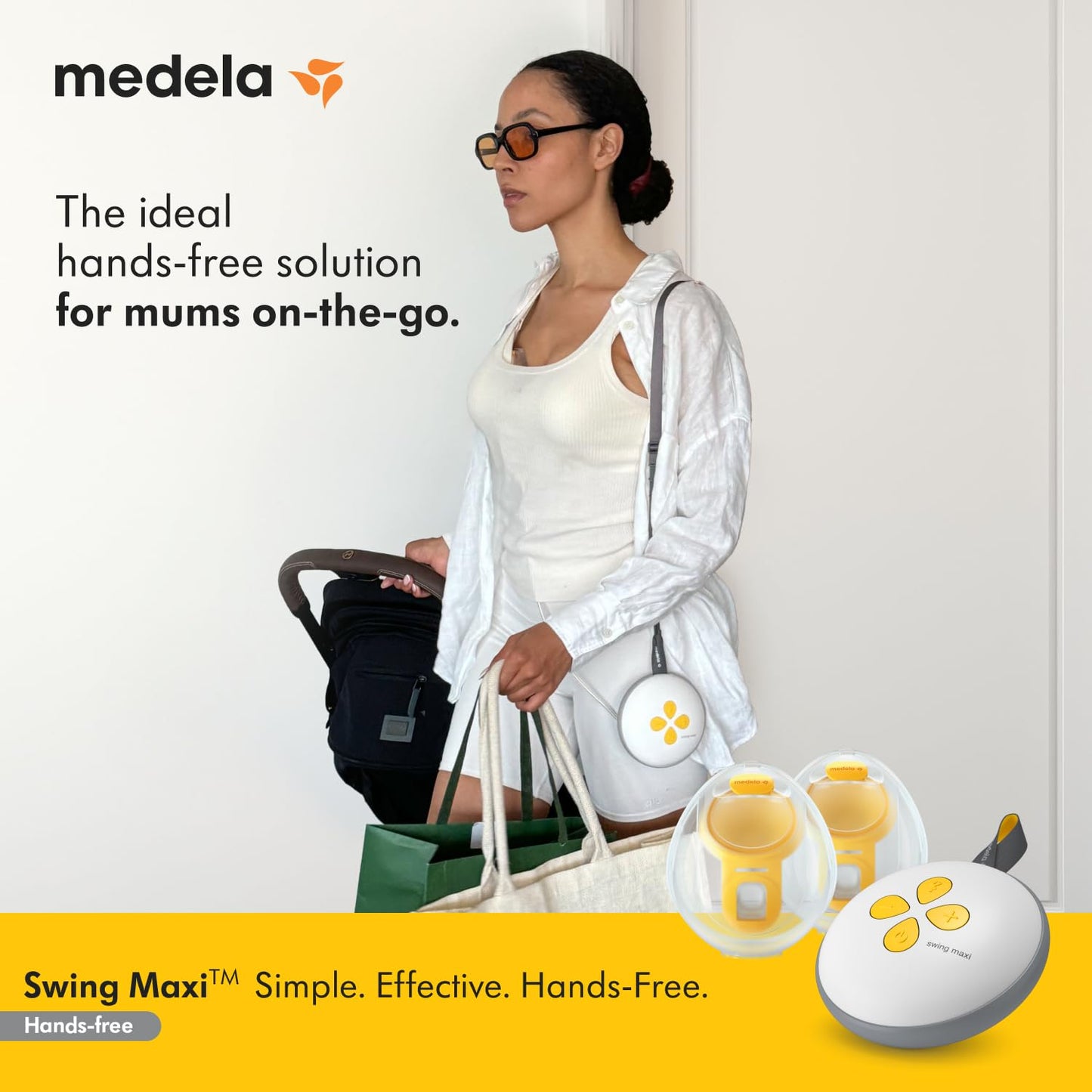 Medela Swing Maxi Hands-Free Electric Breast Pump | 1Ct
