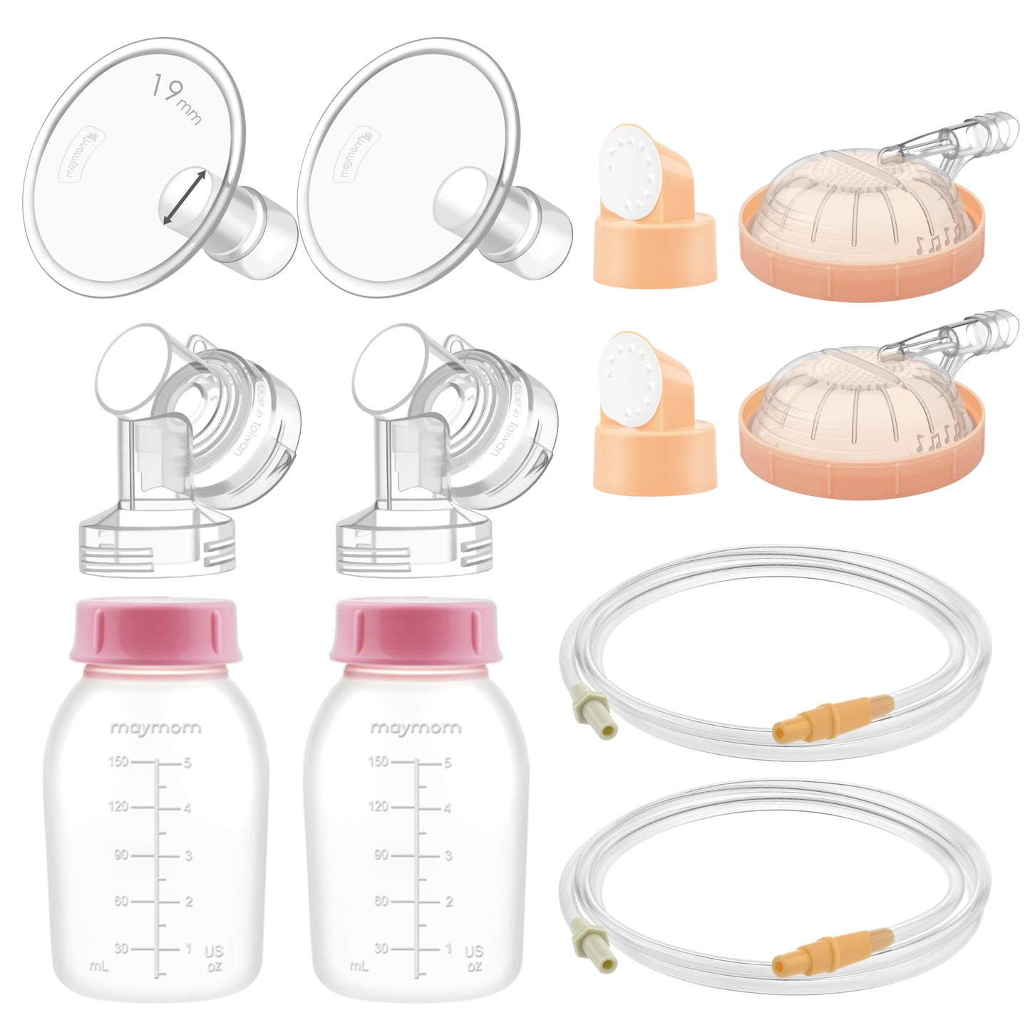 Pump Parts Compatible with Medela Symphony, 19 mm Flange