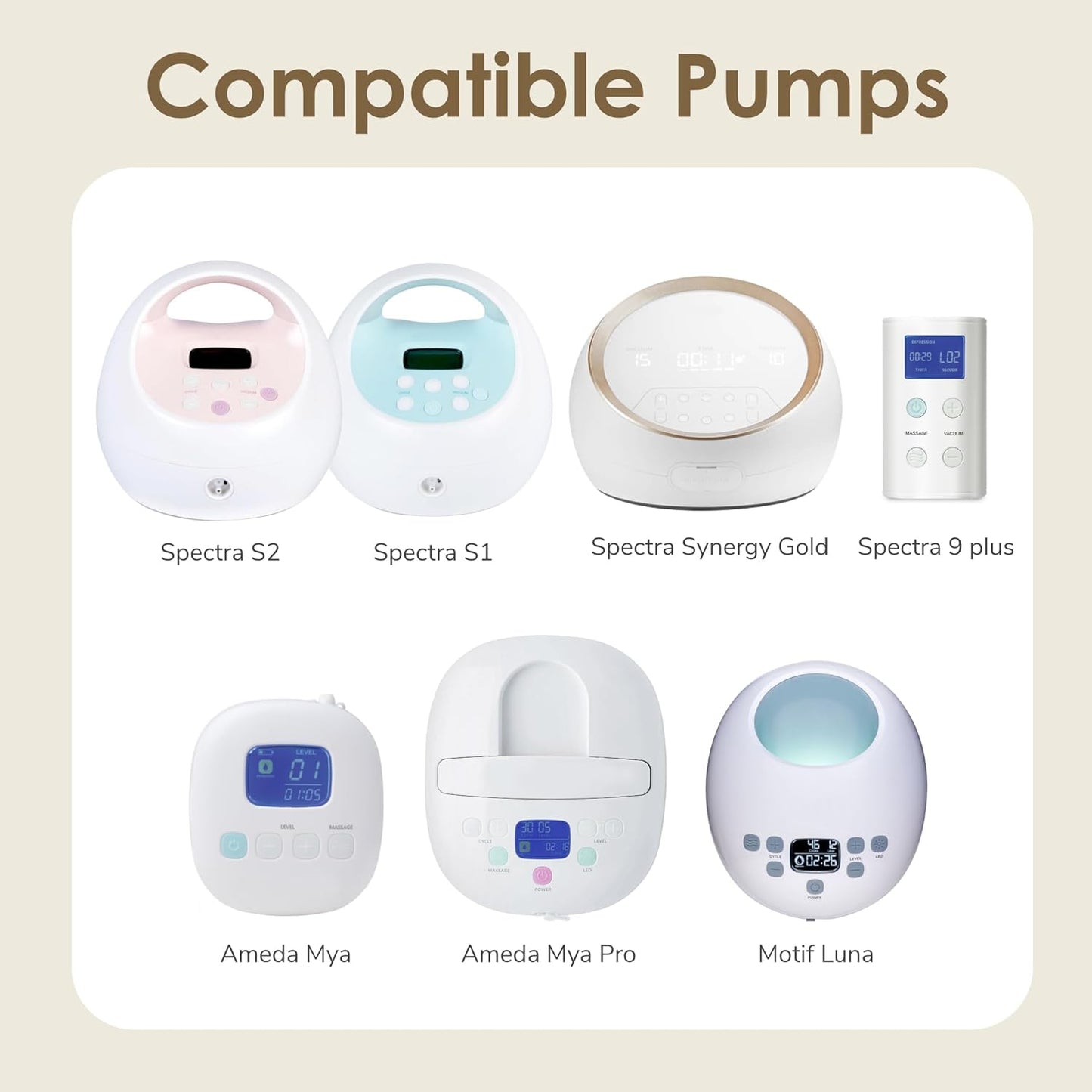 Breast Pump Flange; Wide Flange size 14 mm