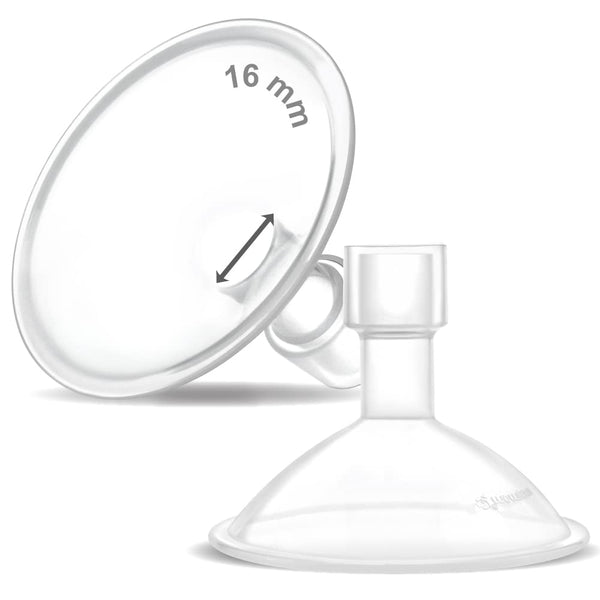 Breast Pump flange Crater Series 16mm Two-Piece