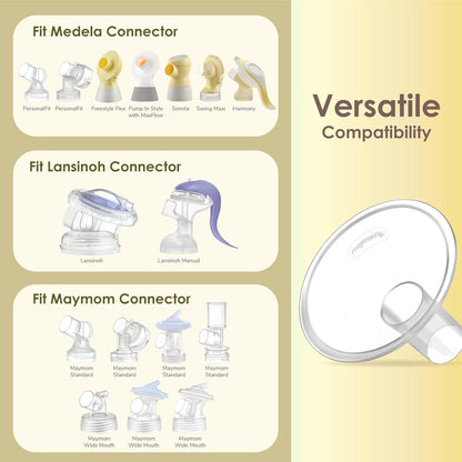 Breast Pump flange Crater Series 17mm Two-Piece