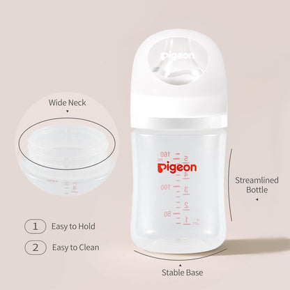Pigeon PP Nursing Bottle Wide Neck, Anti-Colic